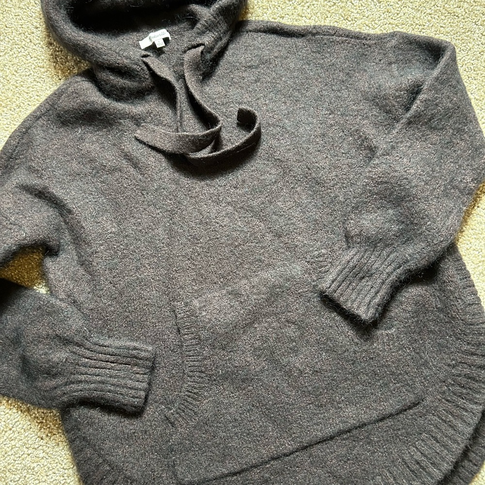 Madewell Woolblend Hooded Sweater
